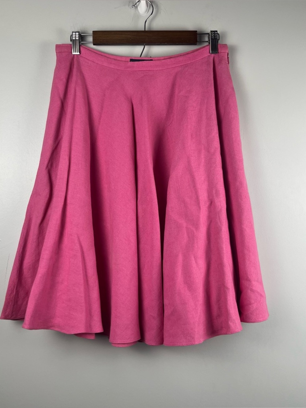 Ralph Lauren 100% Linen pink skirt size 6